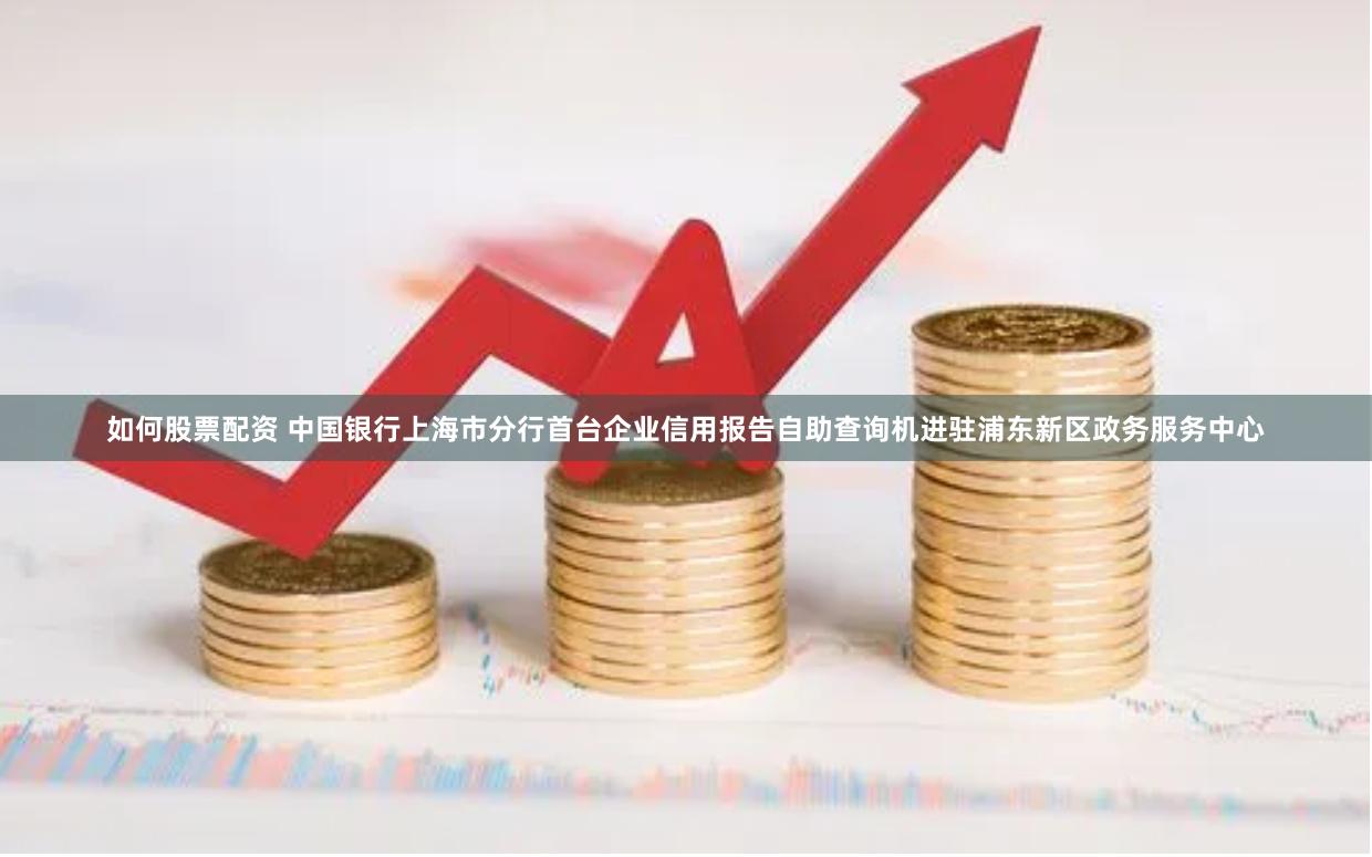 如何股票配资 中国银行上海市分行首台企业信用报告自助查询机进驻浦东新区政务服务中心